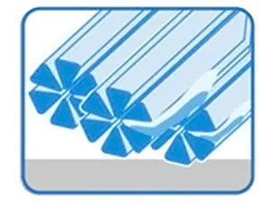 CARBUFF 超細纖維擦拭布纖維結構-長毛